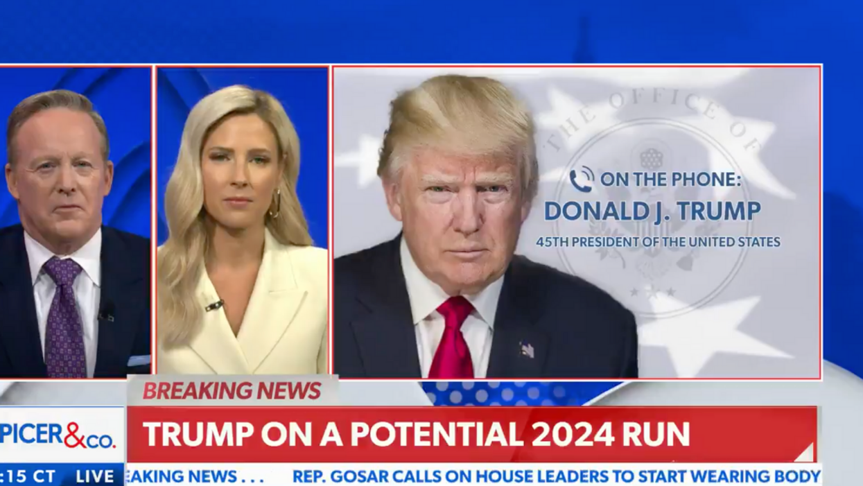 Spicer Couldn't Change The Subject Fast Enough After Trump Started Spouting Election Lies In Newsmax Interview