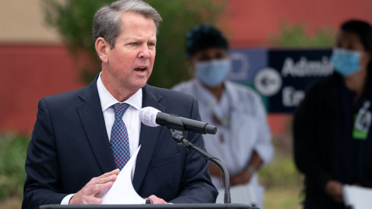 Georgia GOP Governor Slammed For Using Nonexistent 'AIDS Vaccine' Mandate To Criticize Biden