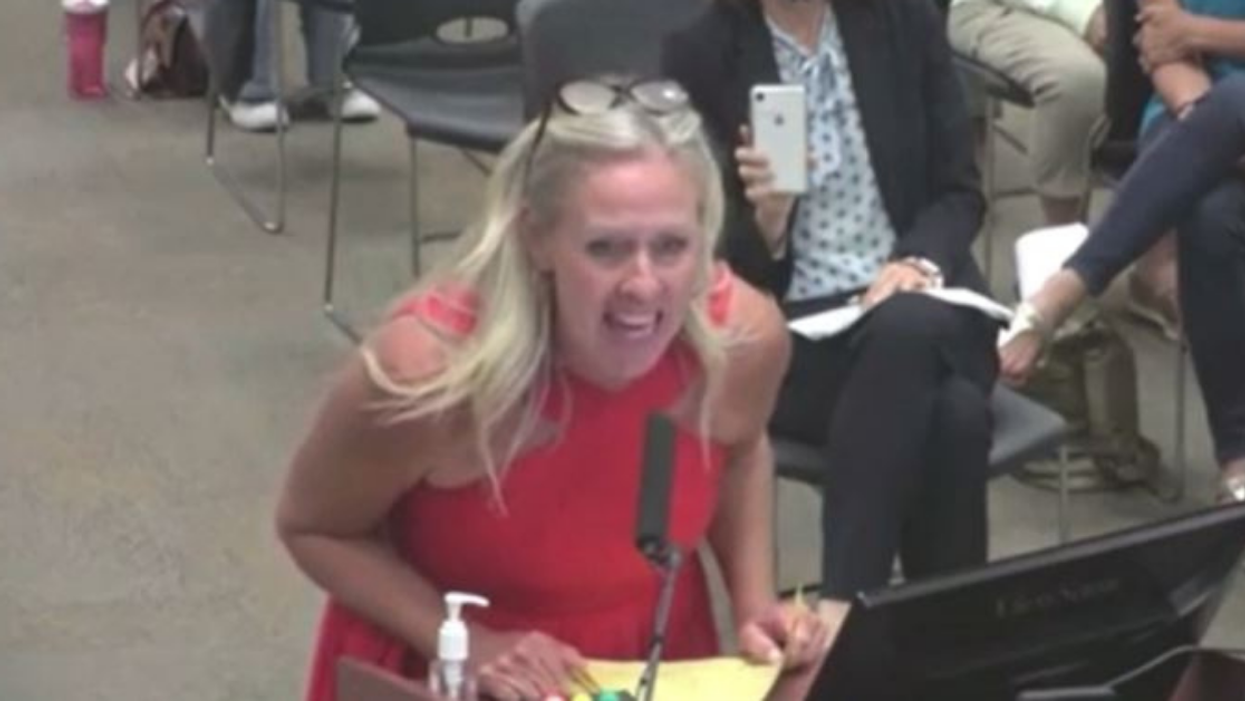 Texas School Board Meeting Goes Off The Rails After Anti-Masker Starts Ranting About Anal Sex
