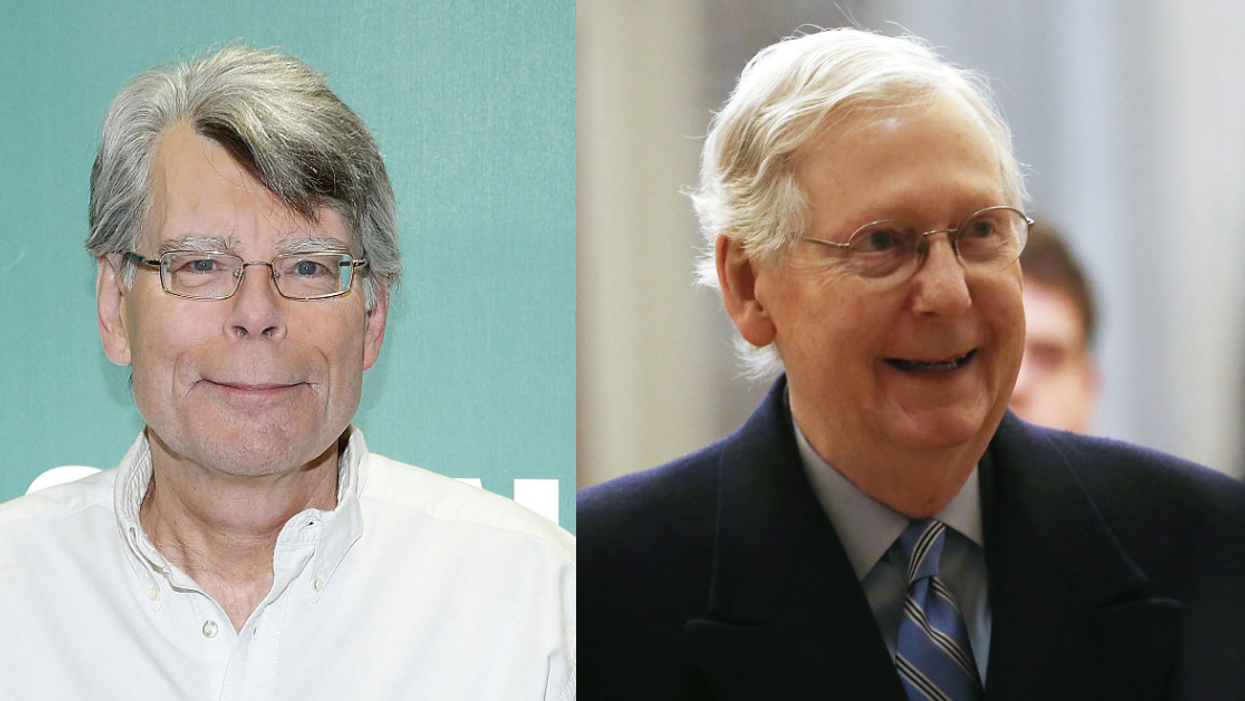 Stephen King Lays Out Exactly Why Mitch McConnell Is 'The Most Dangerous Man In America'