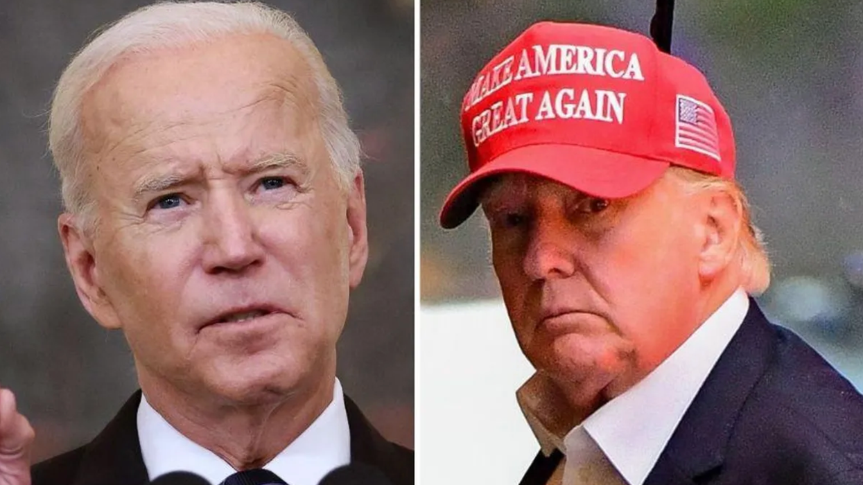Biden Reportedly Had the Most Relatable NSFW Response to Finding Trump's Giant Video Golf Game in the White House