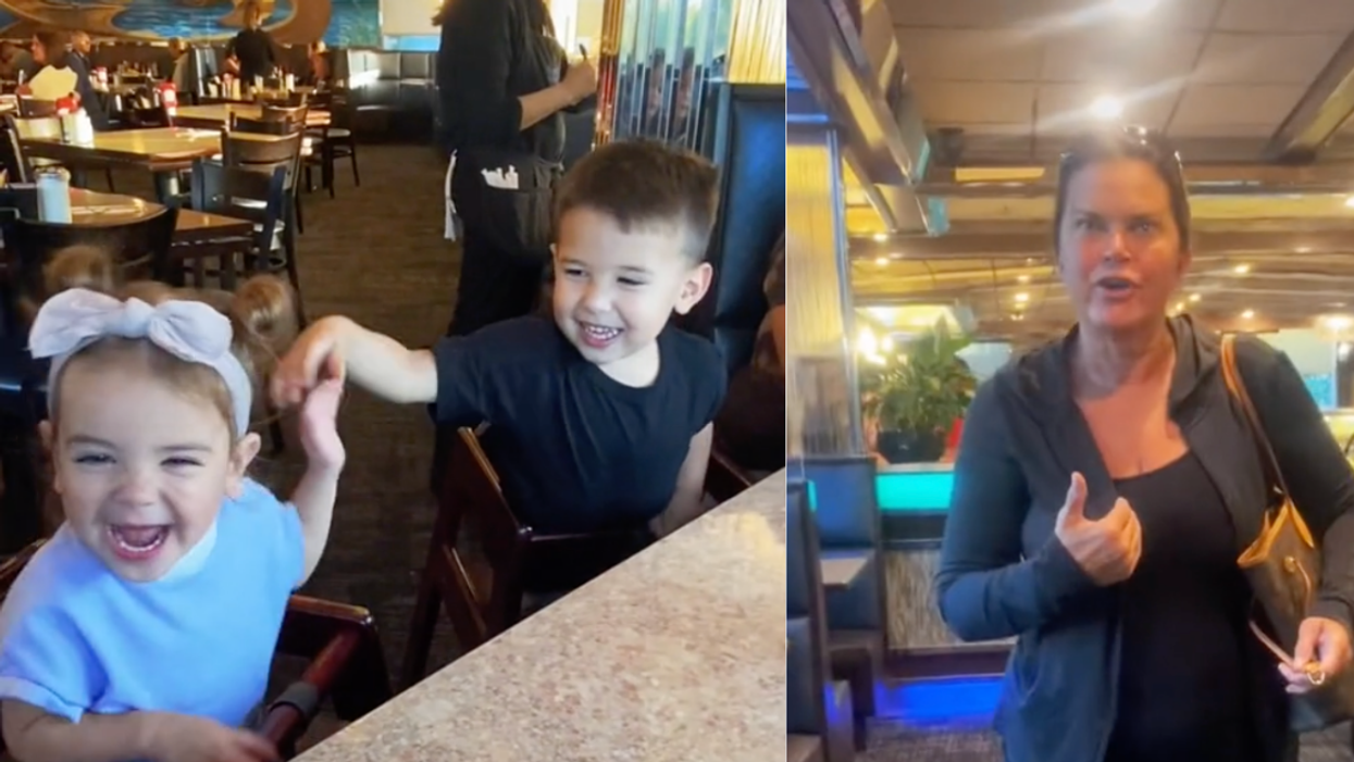 Woman Erupts At Mom For Allowing Young Kids To Talk And Laugh At Long Island Restaurant