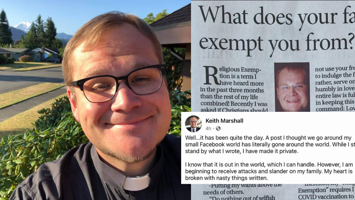 Pastor Gives Christians Who Claim 'Religious Exemption' From Masks And Vaccines An Epic Bible Lesson