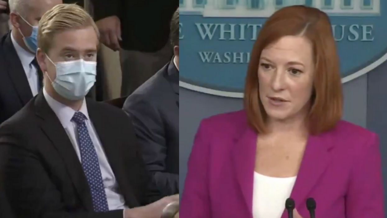 Jen Psaki Drags Fox News Reporter For Suggesting Pregnant Migrant Women Are A 'Big Threat'