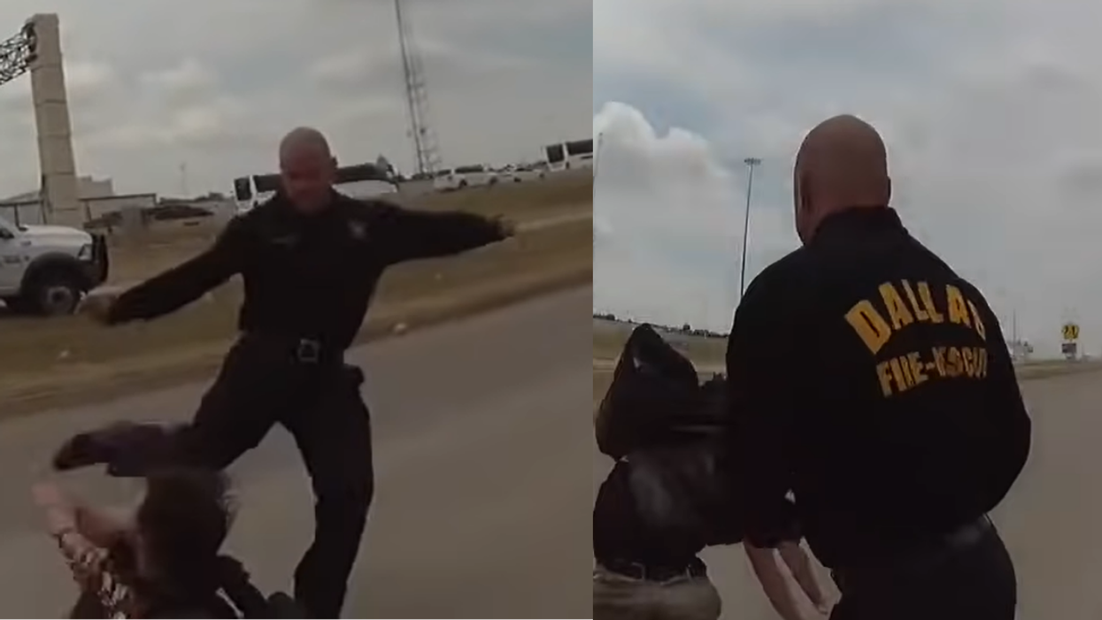 Bodycam Video Shows Dallas Firefighter Kicking Mentally Disabled Man In The Face After He Was Detained