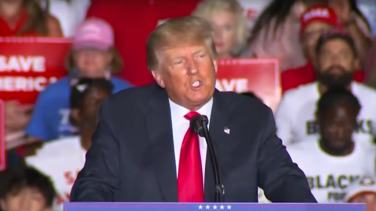 Trump Admits He Pressured Georgia Gov to Redo 2020 Election in Bonkers Rant at Rally