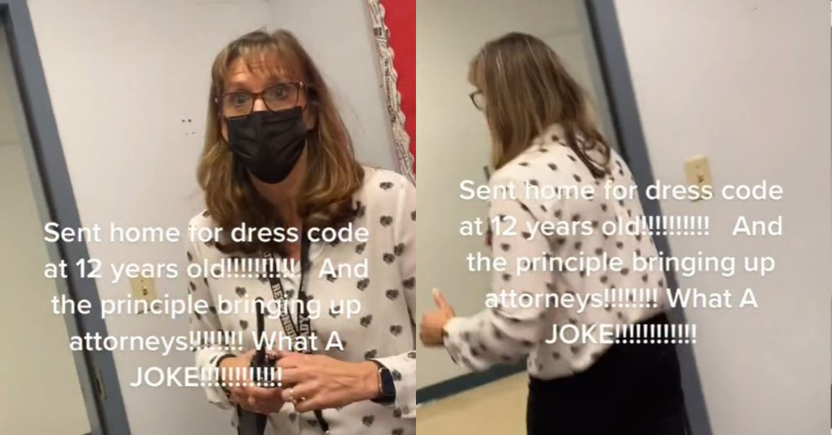 Mom Unloads On Principal After Her Daughter Is Sent Home For Violating School Dress Code