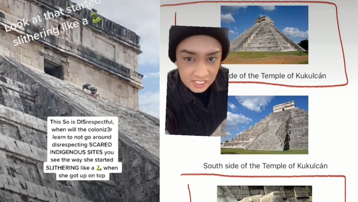 Viral Video Of Woman Climbing Up The Outside Of A Sacred Mayan Temple Sparks Outrage