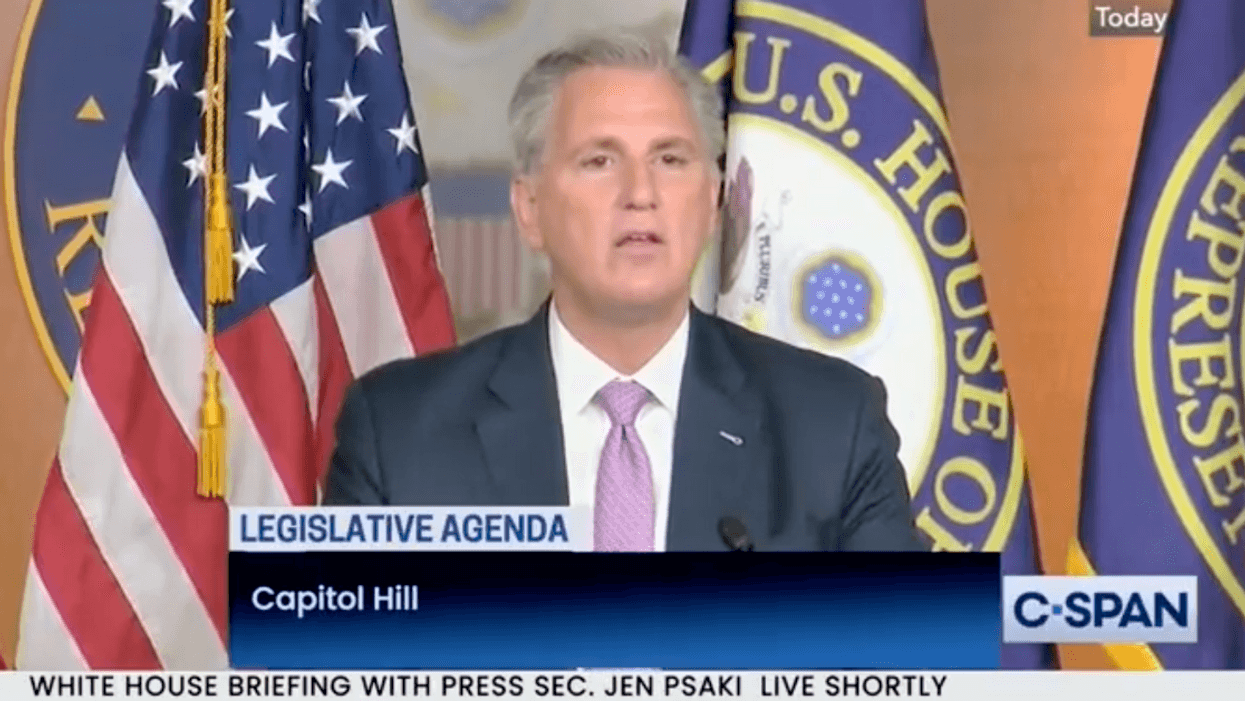 Kevin McCarthy Gives Cringiest Non-Answer After Reporter Asks If He Supports Same-Sex Marriage