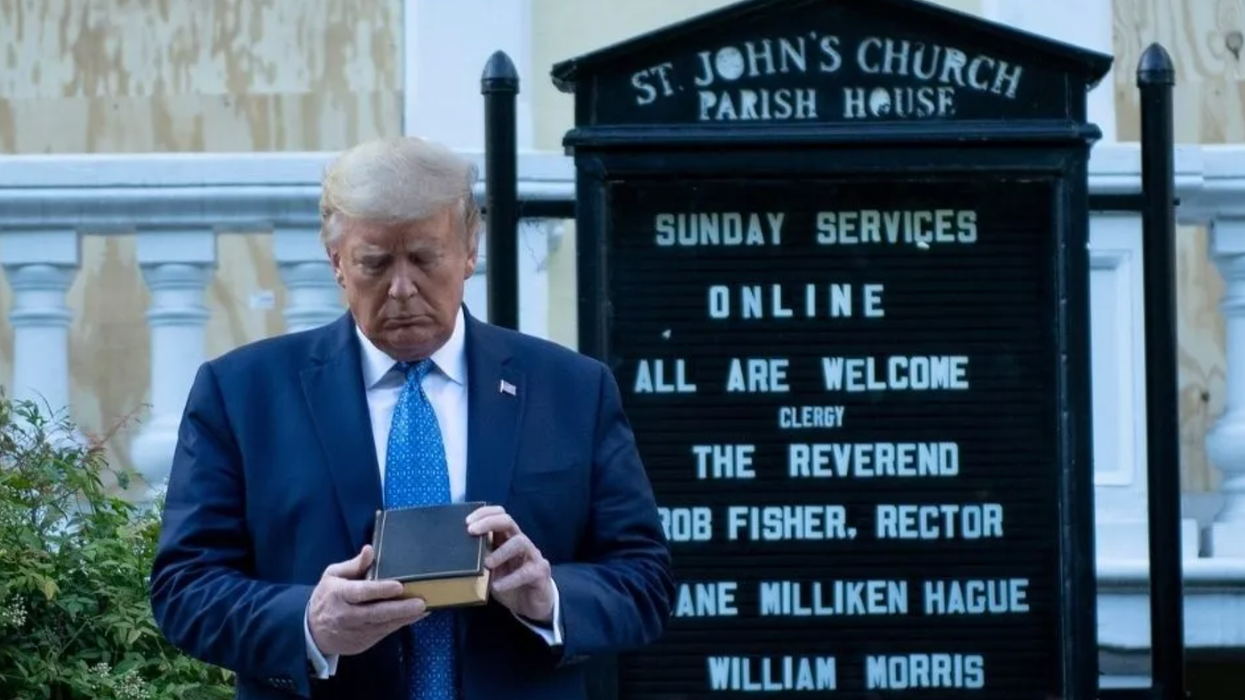 Trump Claimed No One Has 'Done More for Christianity' Than He Has and Everyone Had the Same Response