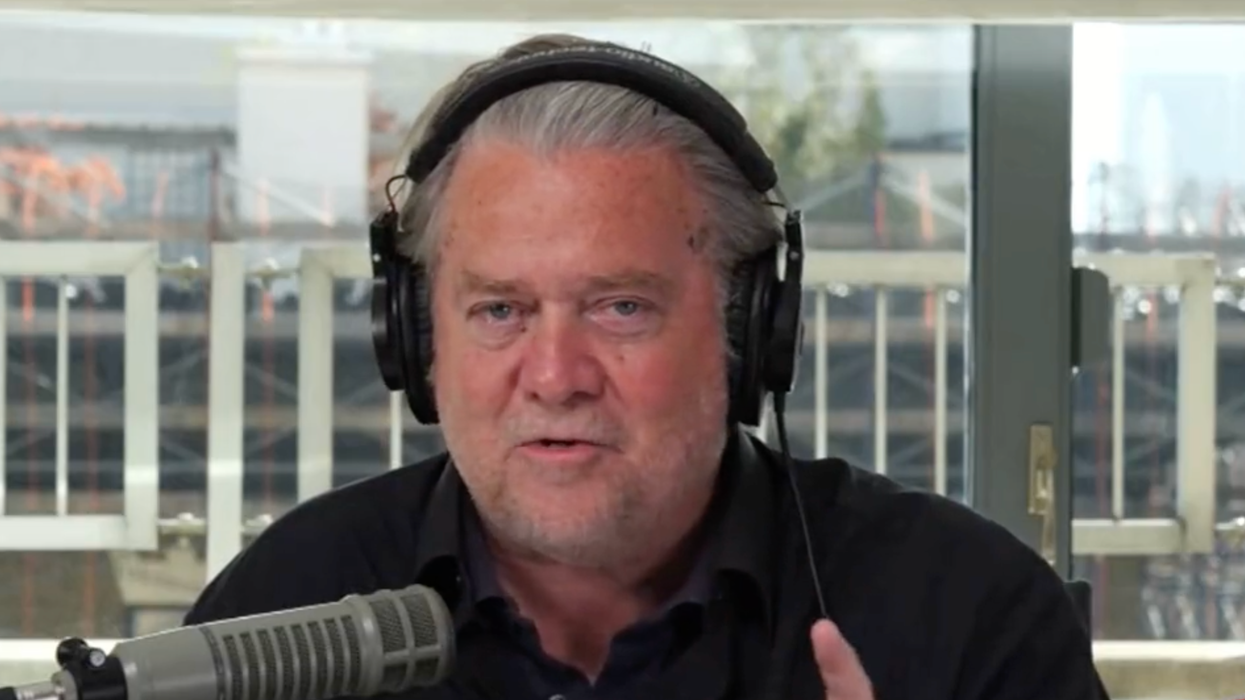 Steve Bannon Mocked for Claiming Trump Will Be Reinstated 'Maybe Before' 2022