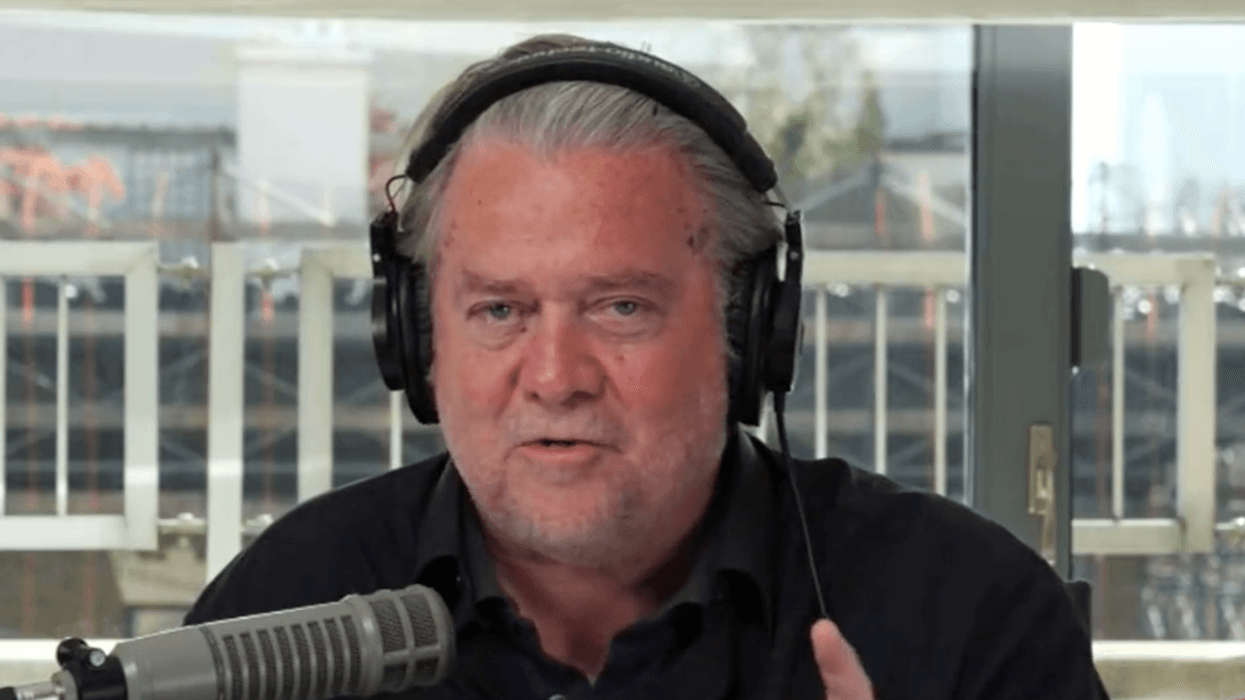 Steve Bannon Mocked for Claiming Trump Will Be Reinstated 'Maybe Before' 2022