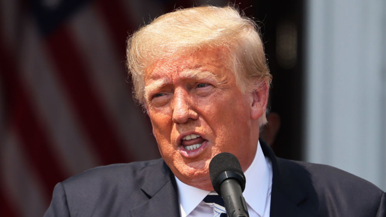 Trump Attempts To Shoot Down 'Golden Showers' Rumors In Bizarre Unprompted Moment