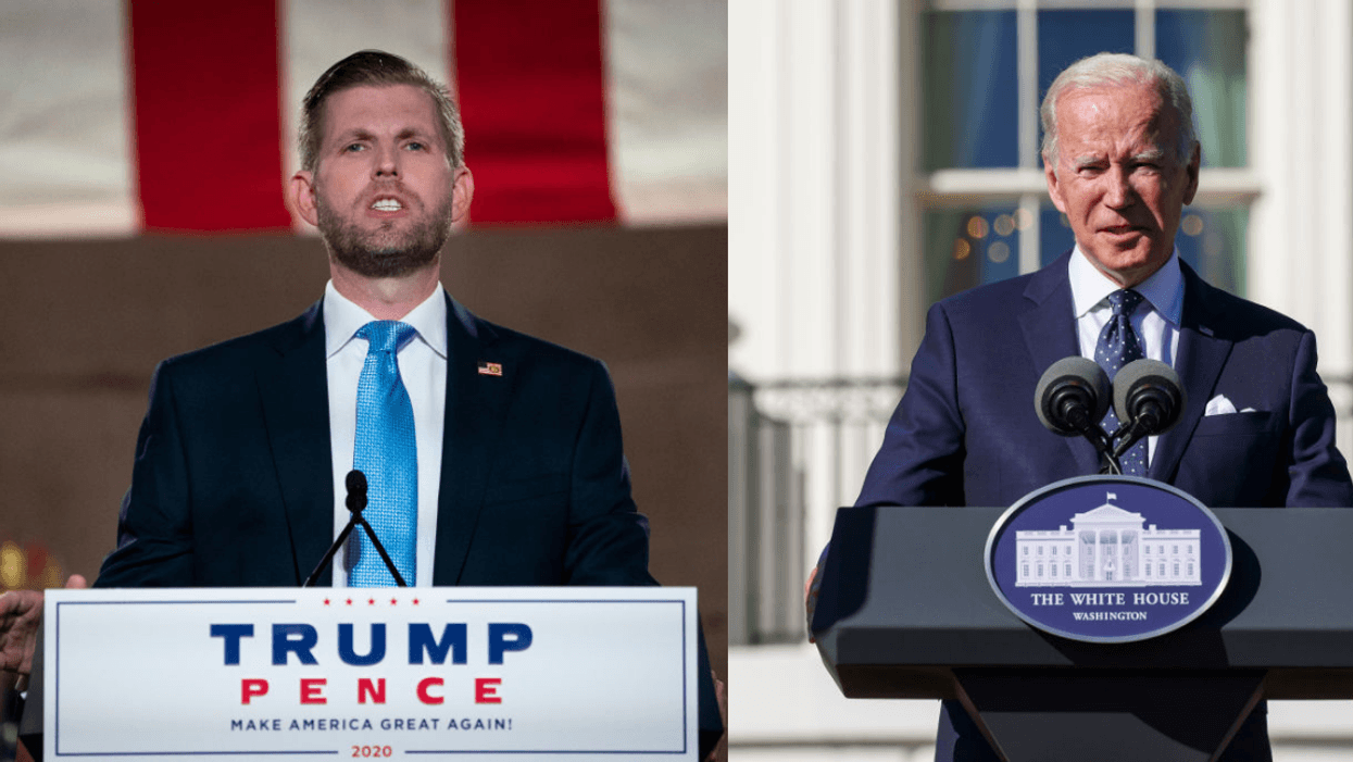 Eric Trump Rips Biden For Spending Time At Home In Delaware—And Who Wants To Tell Him?