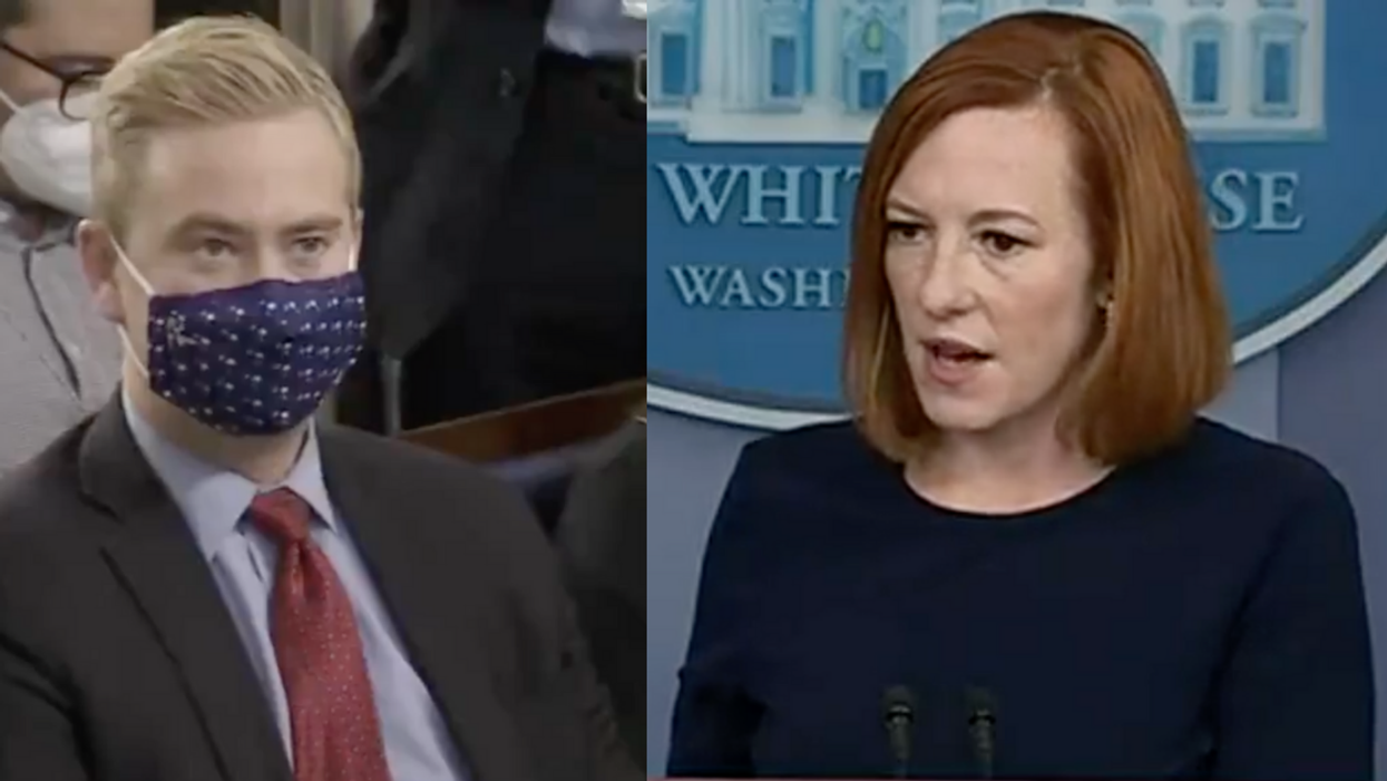 Jen Psaki Smacks Down Fox News Reporter's Insinuation That Biden Is Using DOJ Like Trump Did