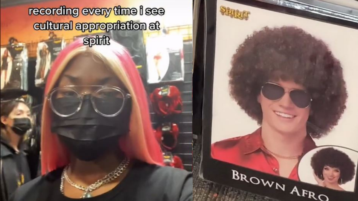 TikToker Puts Halloween Costume Retailer On Blast For Selling Inappropriate Black Hairstyle Wigs