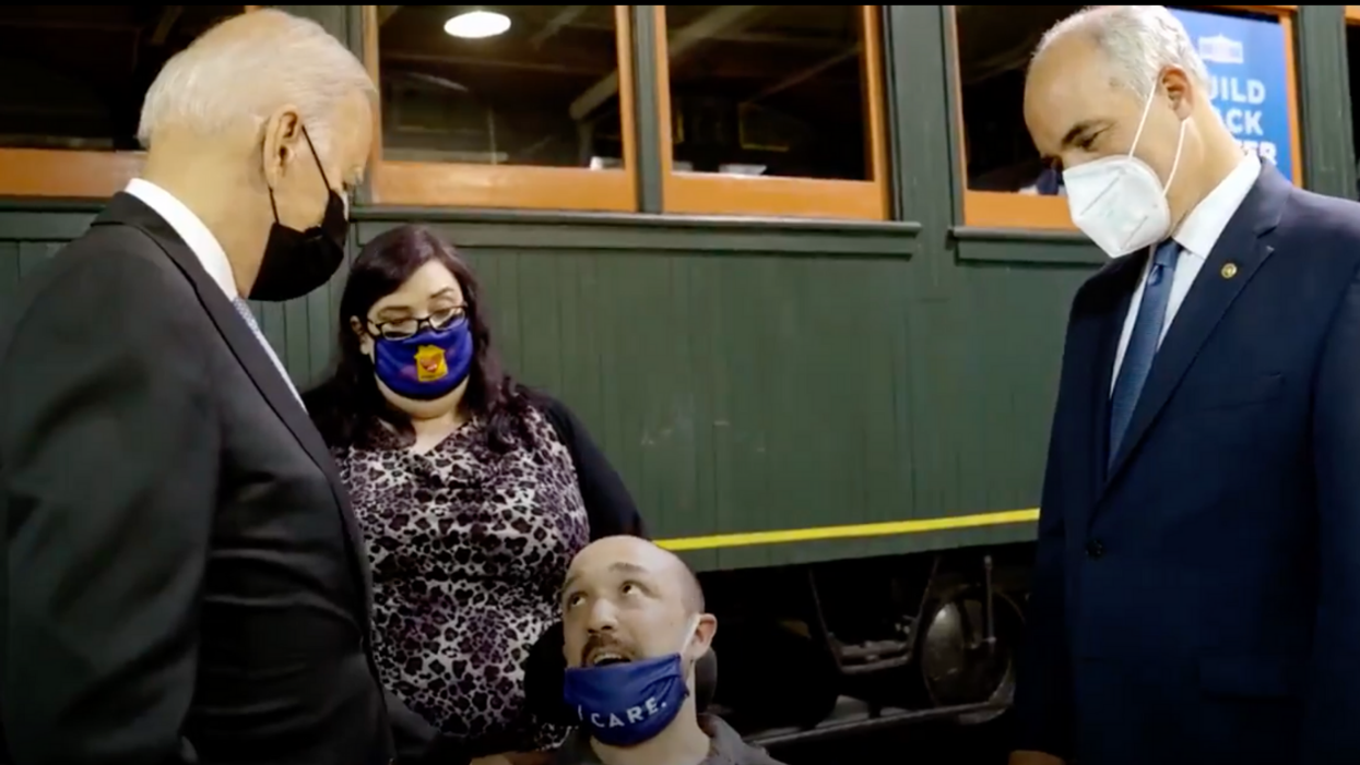 Biden Just Did A Photo Op With A Guy Named Brandon—And People Think He's Trolling Republicans