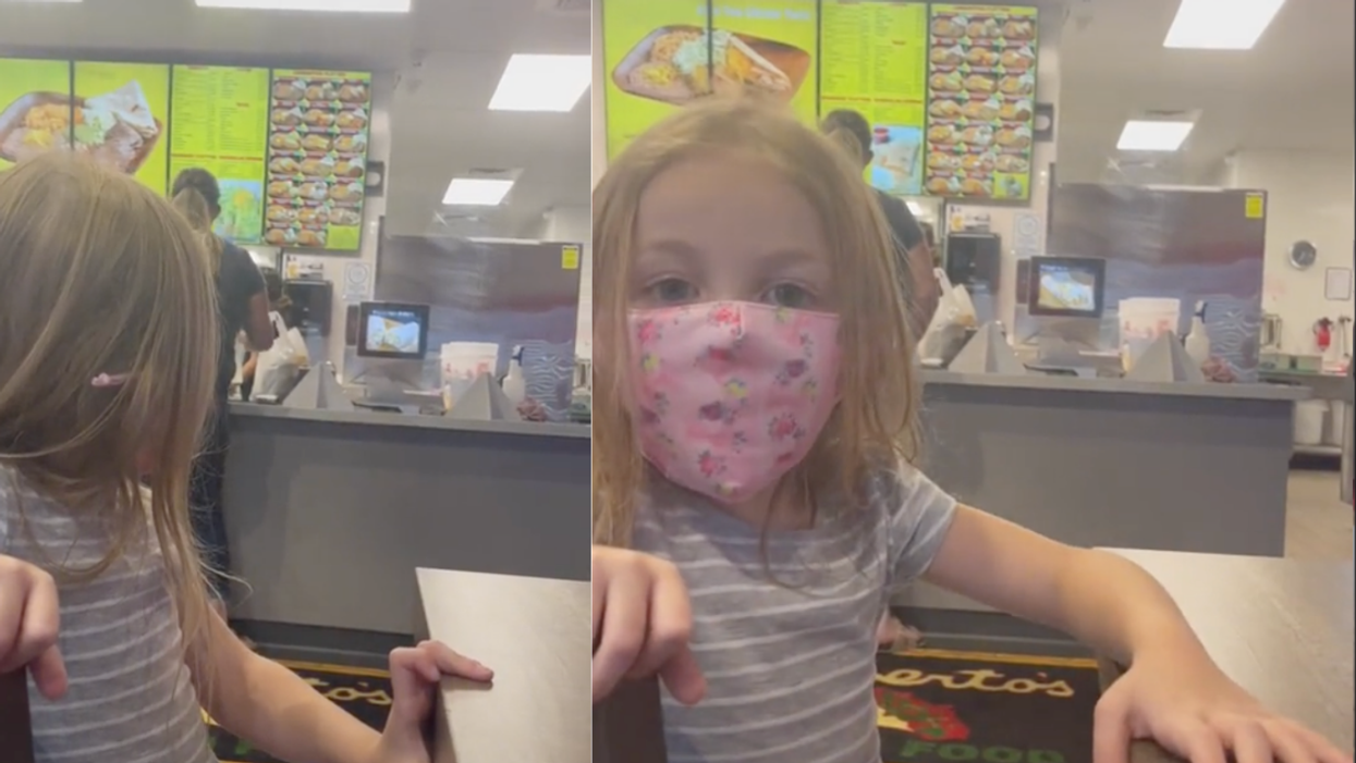 Little Girl Has Relatable Reaction After Witnessing Woman Throw Tantrum At Fast Food Worker