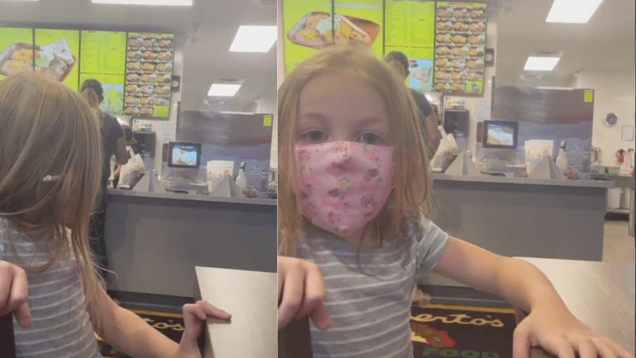 Little Girl Has Relatable Reaction After Witnessing Woman Throw Tantrum At Fast Food Worker