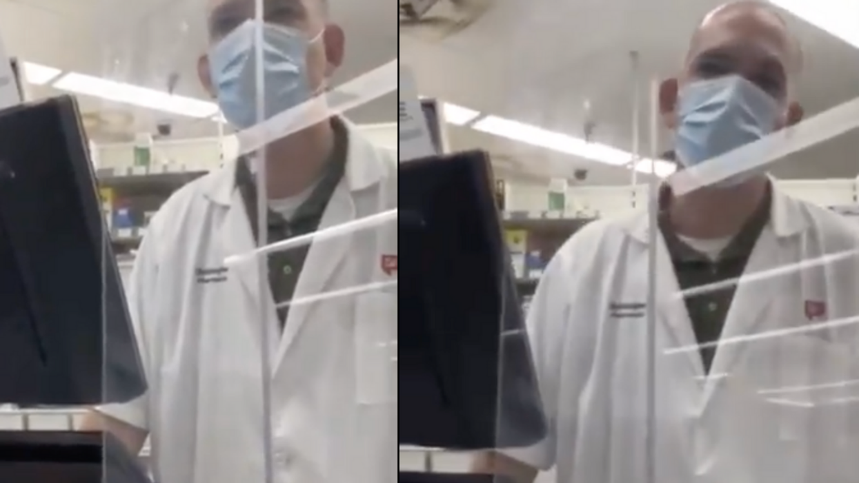Guy Tries And Awkwardly Fails To School Pharmacist Who Refuses To Fill His Ivermectin Prescription