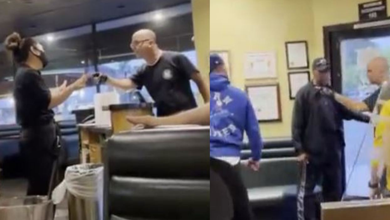 Anti-Masker Threatens Restaurant Workers Only To Get Punched In The Face After Shoving Customer