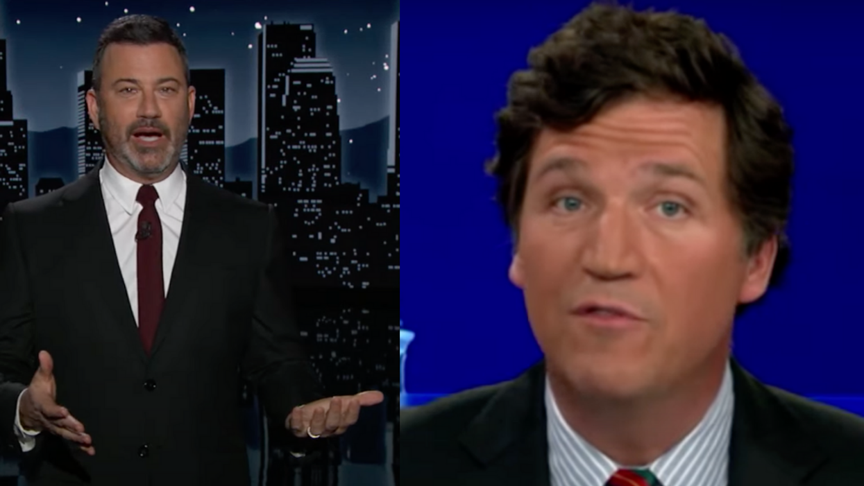 Jimmy Kimmel Had The Perfect 'Karen' Burn For Tucker Carlson—And People Are So Here For It