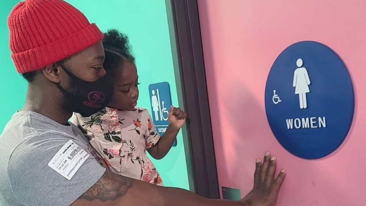 Dad Explains How He Approaches Using Women's Restrooms To Change His Daughter's Diapers