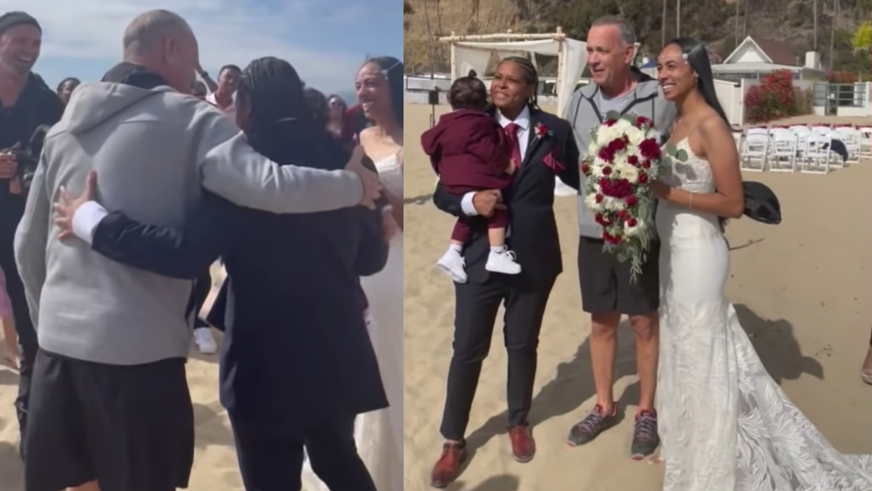 Tom Hanks Just Crashed A Same-Sex Wedding Because He Wanted To Take A Picture With The Brides