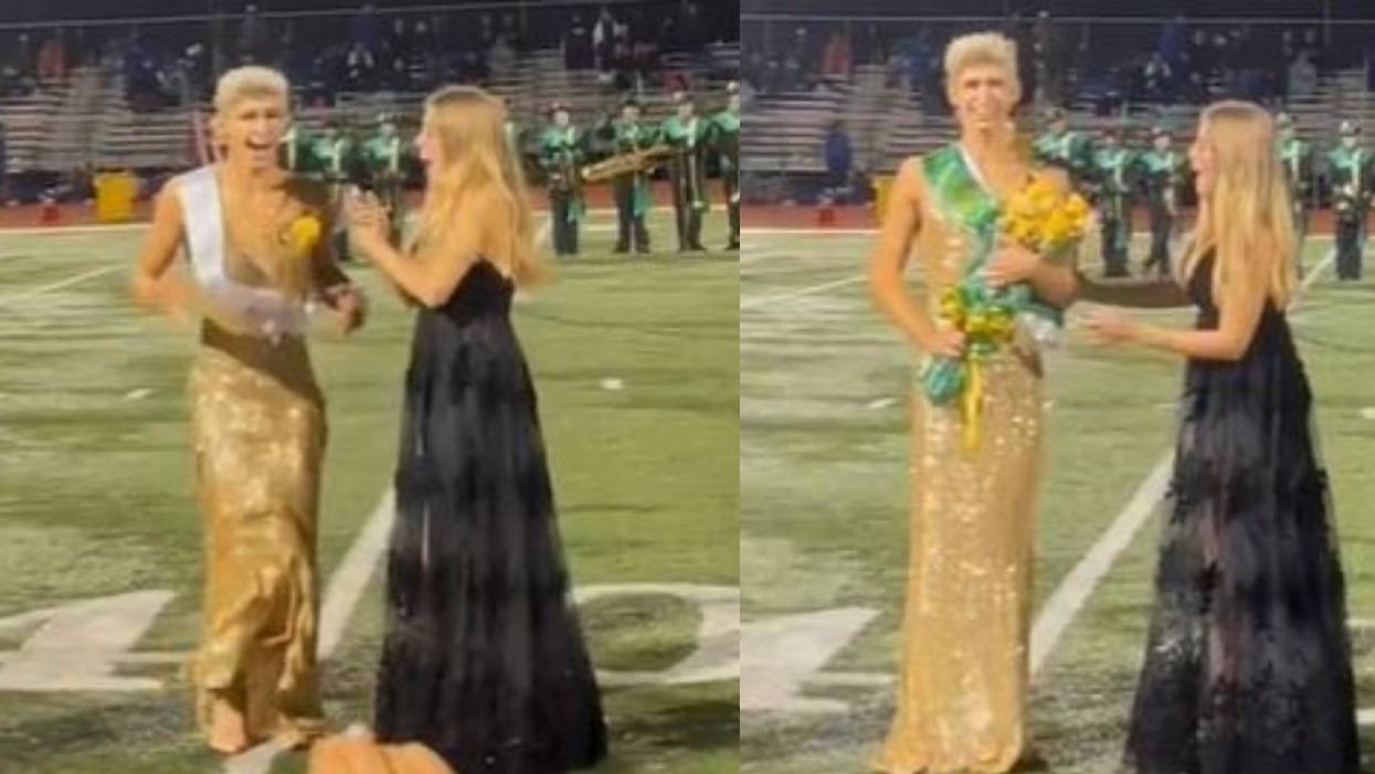 The Crowd Goes Wild As Male Missouri Teen Is Crowned Homecoming Queen In School First