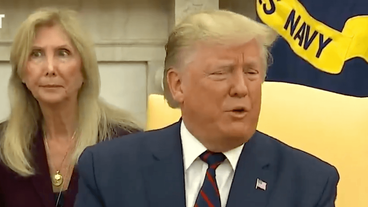 Italian Translator Who Went Viral for Her Reaction to Trump Just Met Biden—and It Went Just as You'd Expect