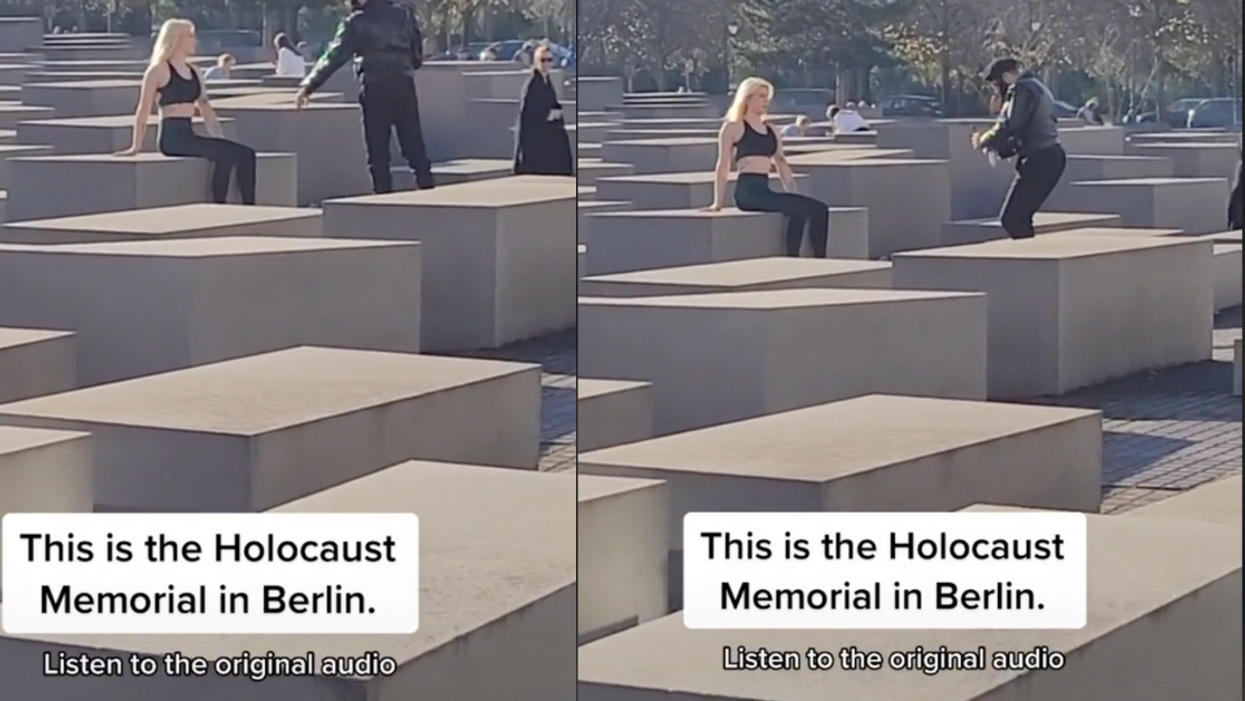 Influencer Sparks Outrage After She's Caught Posing For Photos On Holocaust Memorial In Berlin