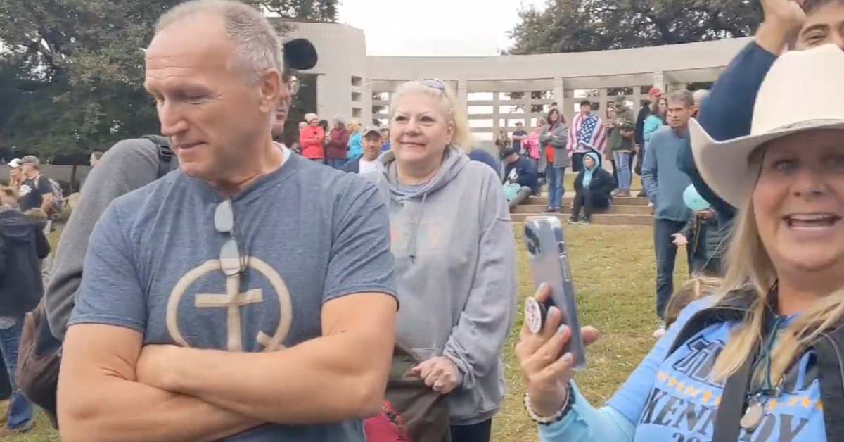 JFK Jr. Didn't Show Up To QAnon Rally In Dallas—But They're Convinced Other Dead Celebs Did