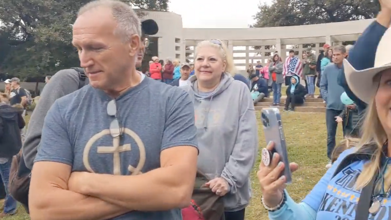 JFK Jr. Didn't Show Up To QAnon Rally In Dallas—But They're Convinced Other Dead Celebs Did