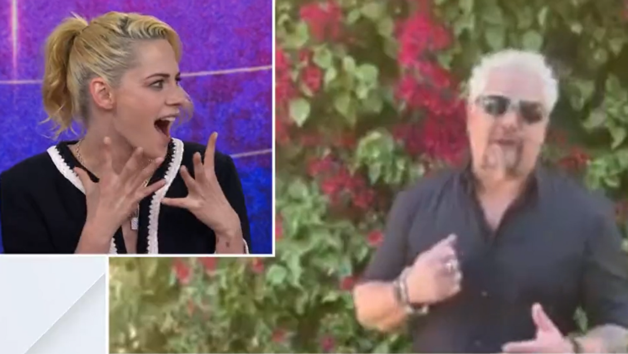 Kristen Stewart Can't Contain Her Glee After Guy Fieri Says He's 'All In' To Officiate Her Wedding
