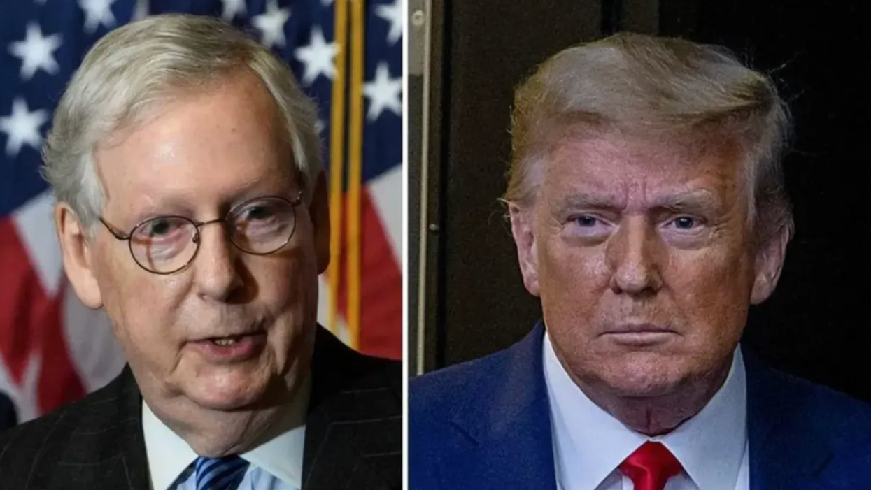 Trump Rips McConnell for Supporting Biden's Infrastructure Bill With Bizarre New Nickname