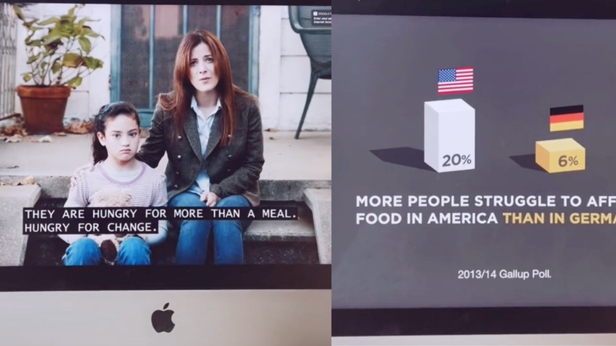 TikToker Stunned To Learn Viral PSA Asking Germans To Help 'Feed America' Is Actually A Real Ad