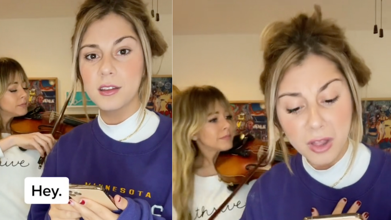 Woman Trolls Her Cheating Ex By Reading His Apology Text With Live Sad Violin Accompaniment