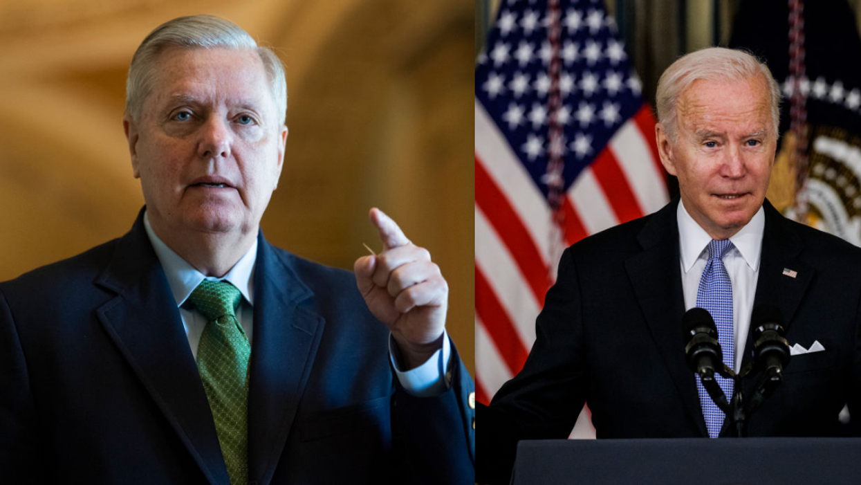 Graham Gets Brutal Reminder After Saying He'll 'Never Forgive' Biden For Afghanistan Withdrawal
