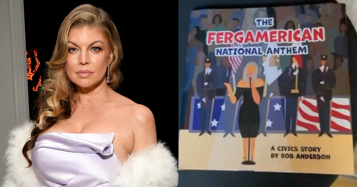 Someone Turned Fergie's Cringey National Anthem Rendition Into A Children's Book—And It's Everything
