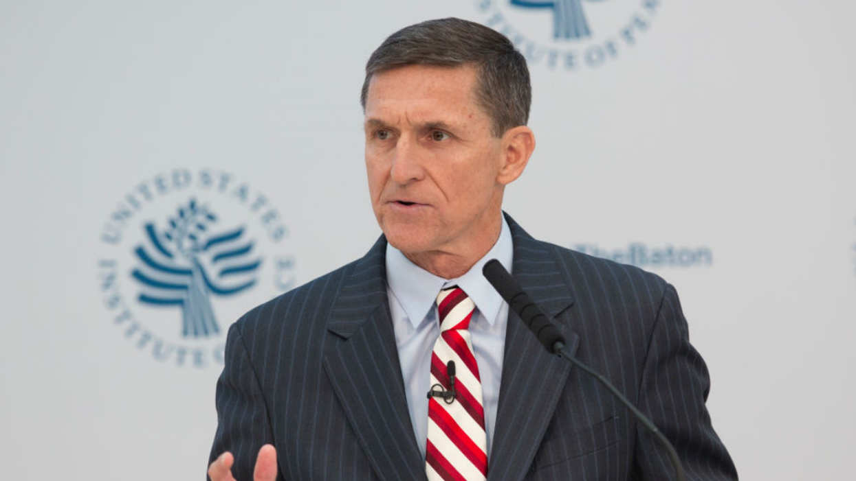 Michael Flynn Sparks Outrage After Calling For U.S. To Have 'One Religion Under God' At Far-Right Rally