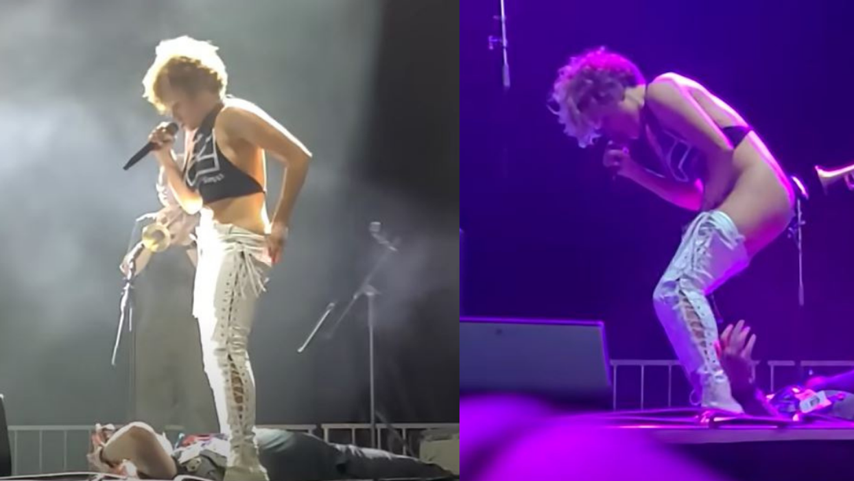 Band Apologizes After Lead Singer Gets 'Carried Away' And Pees On Fan's Face During Concert