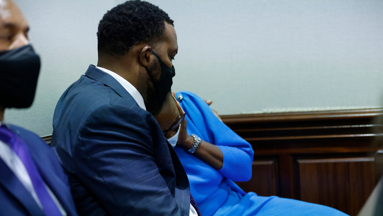 Defense Lawyers Call For Mistrial After Ahmaud Arbery's Mom Sobs In Court–But Judge Isn't Having It