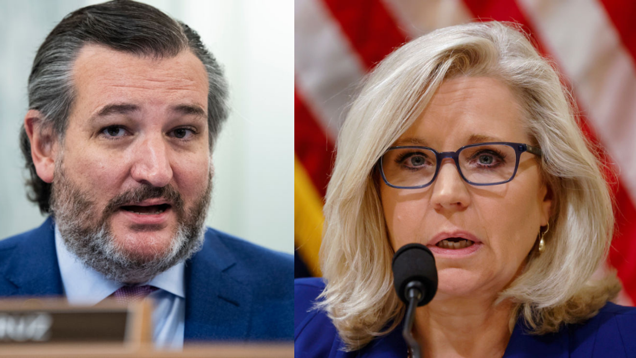 Ted Cruz Tried To Claim Trump 'Broke' Liz Cheney—And She Just Eviscerated Him In Return