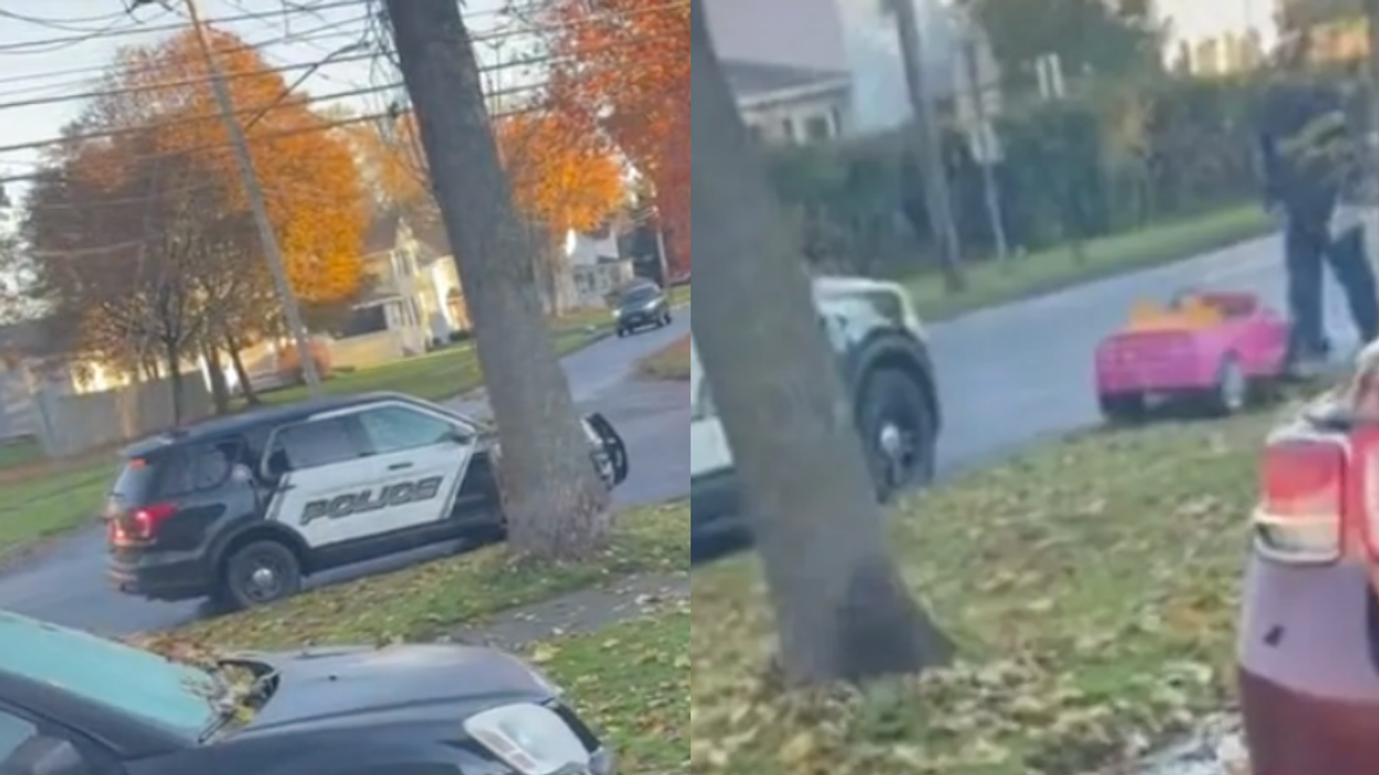 Mom Stunned After Neighbor Calls The Cops Because Her Kid's Barbie Car Is Beeping