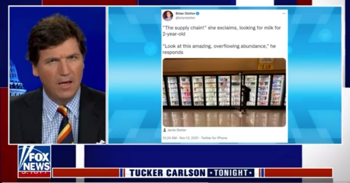 Tucker Carlson Mocked After Accidentally Describing How He Lies To His Viewers Every Night