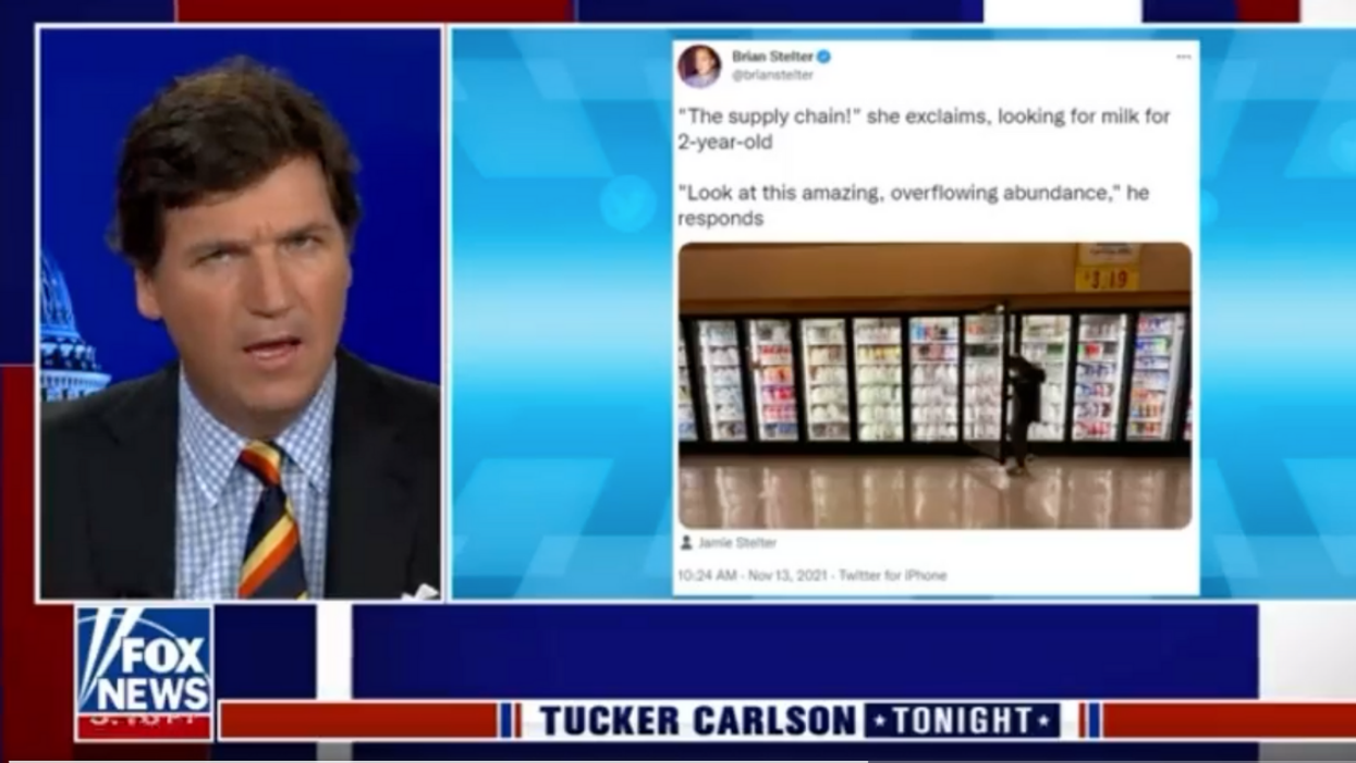 Tucker Carlson Mocked After Accidentally Describing How He Lies To His Viewers Every Night