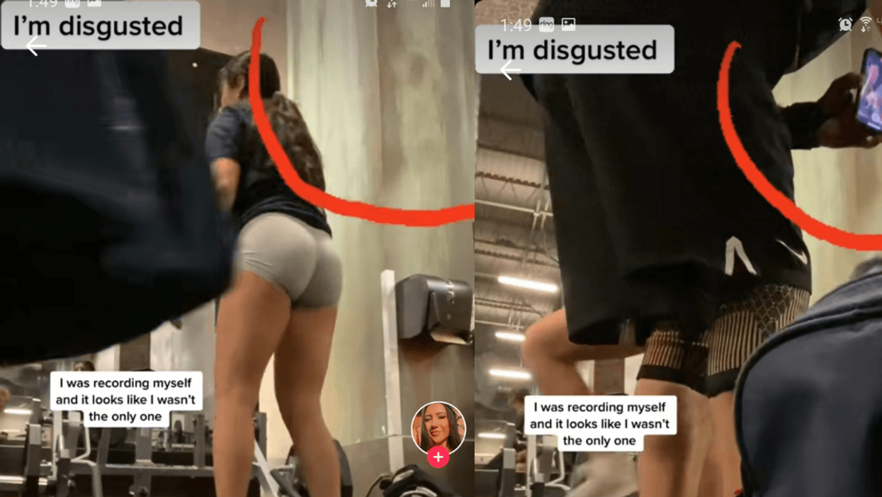 Woman Disgusted After Catching Guy At Gym Secretly Filming Her From Behind On His Phone