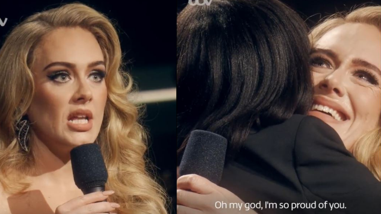 Adele Breaks Down In Tears After Teacher Who Inspired Her Is Surprise Guest At Her Concert