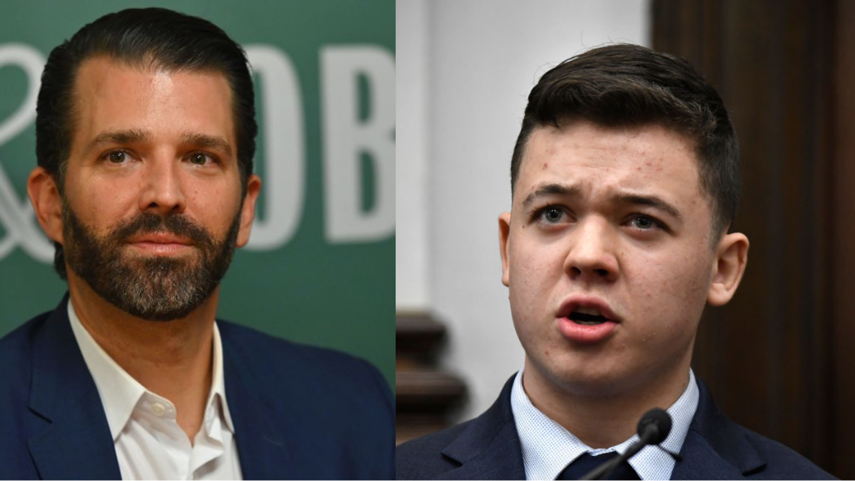 Don Jr. Sends Eyes Rolling All The Way Back With His Latest Meme Celebrating Kyle Rittenhouse