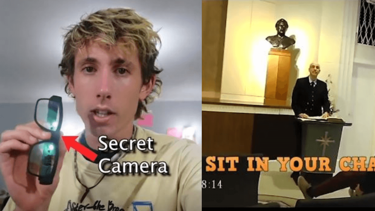 TikToker Uses Glasses With Camera In Them To Record Super Unsettling Scientology Service